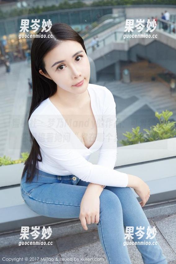 蜜桃社 - 梦乃Mandy的作品：可爱到让你想追着她问“你在哪个频道的？”